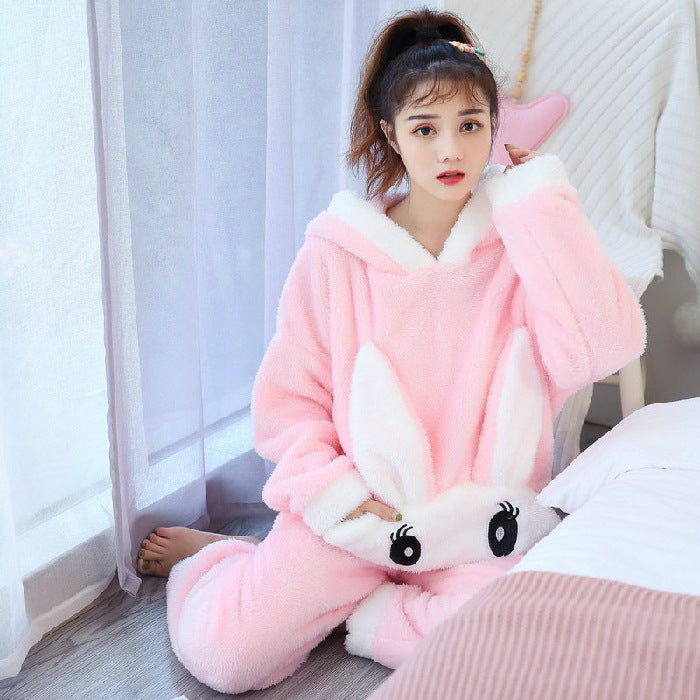 CartoonCuddle Plush Pajamas