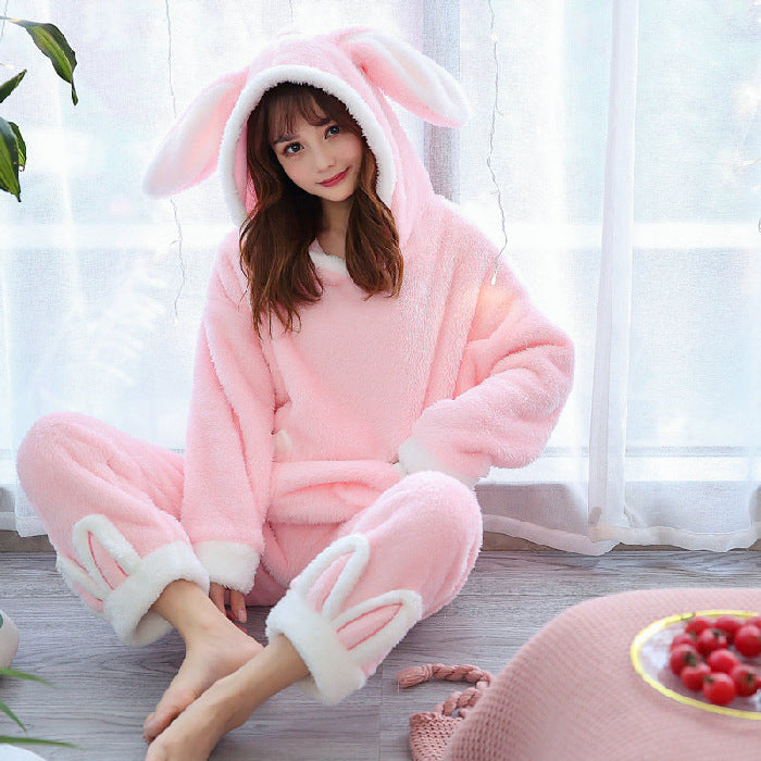 CartoonCuddle Plush Pajamas