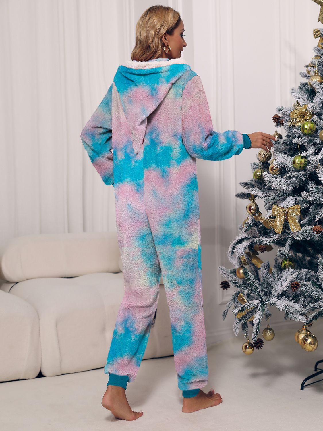 Teddy Luxe Blanket Hoodie Onesie