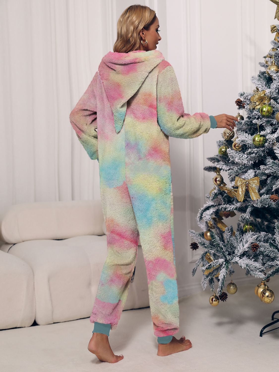 Teddy Luxe Blanket Hoodie Onesie