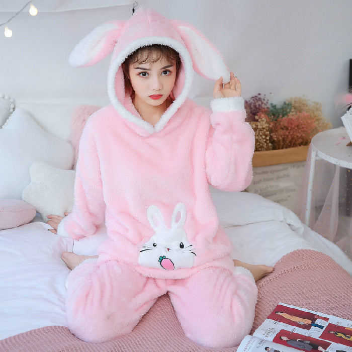 CartoonCuddle Plush Pajamas